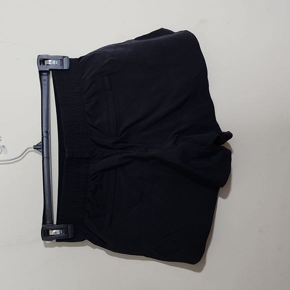 Athleta Black Running Black Shorts Women's Size 4 - Picture 4 of 9